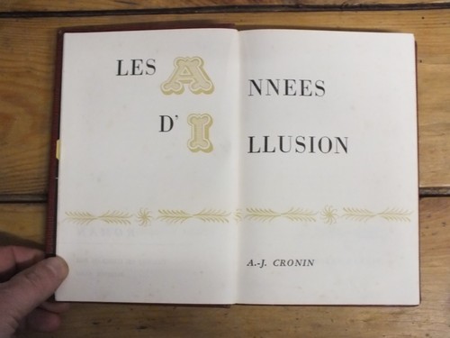 Cronin les années - a.j, cronin,