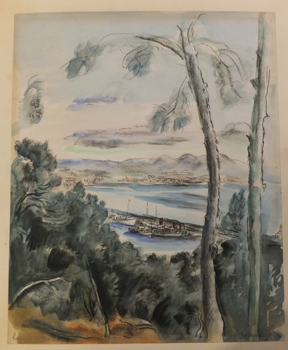 Hermine david aquarelle mine - aquarelle,