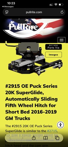 Fifth wheel hitch super glide - wheel,