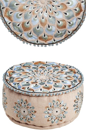 Pouf oriental hocker coussin - oriental,