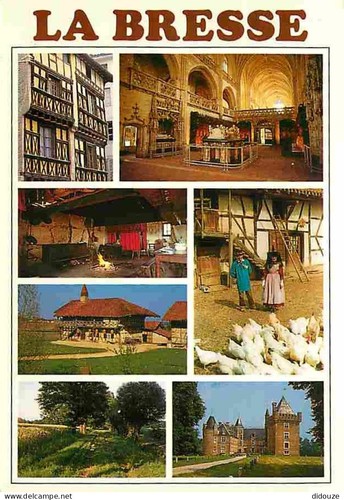 Carte postale ain la - 01,