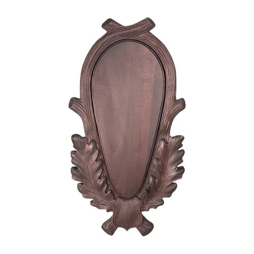 Ecusson bois pour trophée - de,