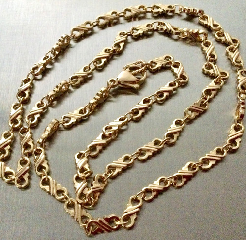 Collier plaqué 18 - collier,