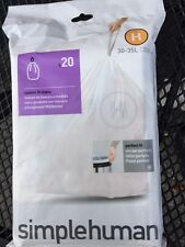 Simple Human Trash Can Liners