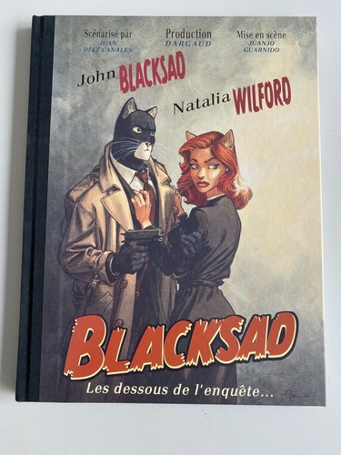 Blacksad dessous enquete - blacksad, l'enquete