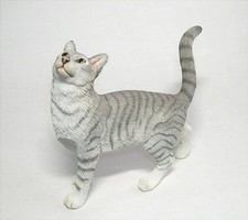 NEUF ! Boîte d'origine ! Chat domestique (argent coulé)