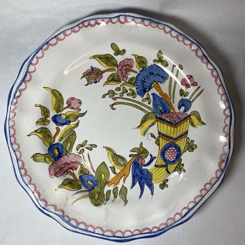Assiette décorative - , à