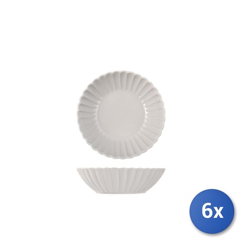 Assiette creuse lotus - h&h,