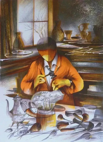Raymond poulet graveur - :,