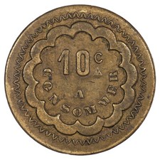 France - jeton de consommation