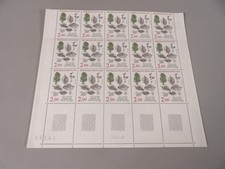 Planche de 15 Timbres NEUFS