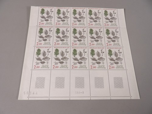 Planche timbres neufs - planche, de