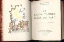 René Boylesve-La leçon d'amour dans un parc-Illustré par Maurice Pouzet-1949    