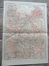  CARTE COULEURS 1900 VIENNE