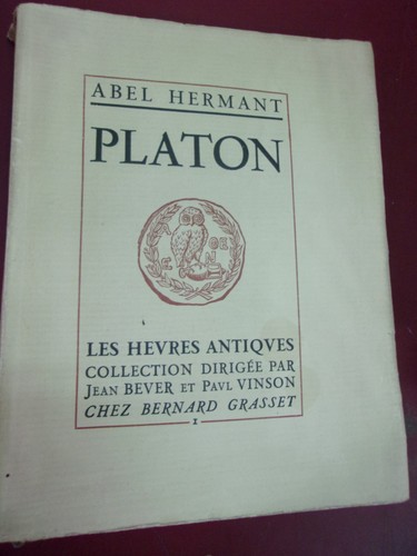 Abel hermant platon - hermant,