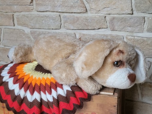 Ancien chien peluche - en,