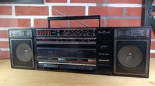 Radiocassette Boombox Ghetto Blaster Sharp wf-372h