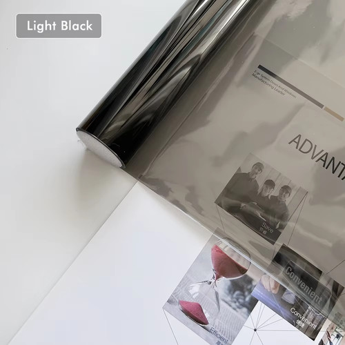 Transparent light black - black, smoke