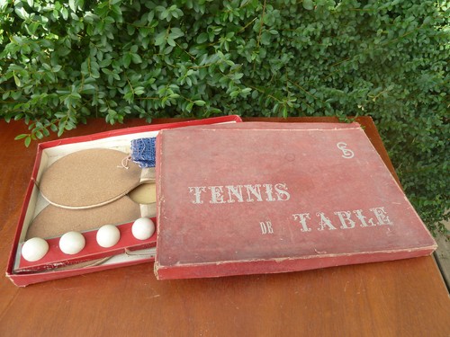 Ancien jeu tennis table - jeu,