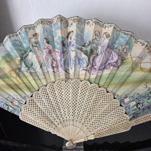 Eventail ancien napoléon iii - ancien,