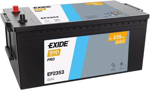 Batteries camion exide - exide, ef2353