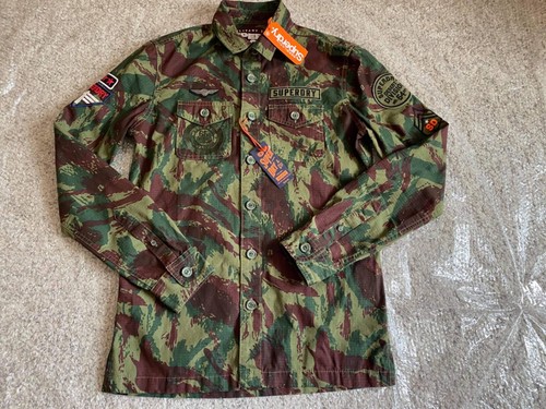 Veste militaire superdry - militaire,