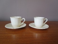 2 Tasses à café & sous