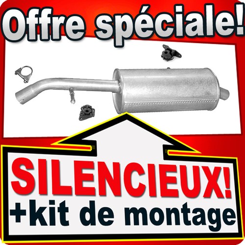 Silencieux arriere pour - arriere,