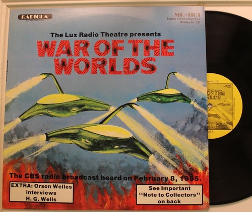 Orson welles war the - lp,