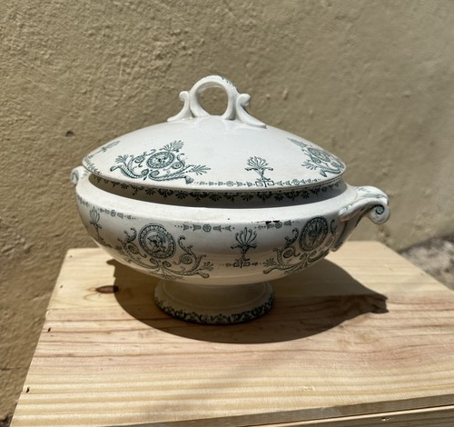 Ancienne soupière céramique - soupière,