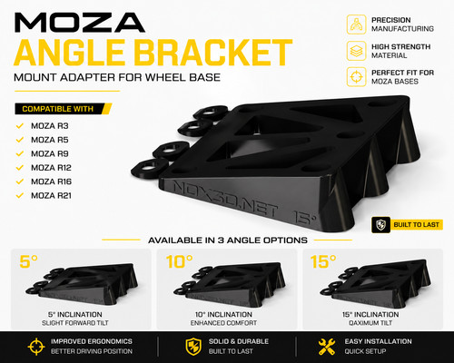 Moza racing wheel base angle - wheel,