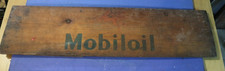 Ancienne facade de caisse de bidon d' huile AUTOMOBILIA MOBILOIL 88cm (6)