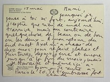 🌓Claude Régy carte postale