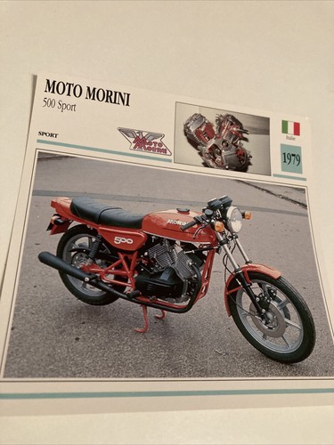 Moto morini 500 sport - sport, 1979