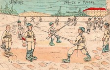 CPA Militaria humoristique