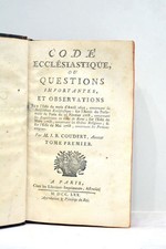 LIVRE ANCIEN COURDET CODE