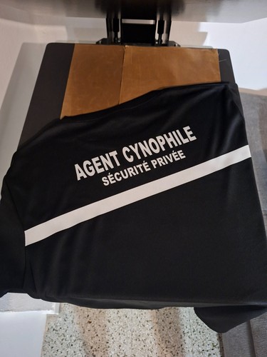 T-Shirt agent cynophile