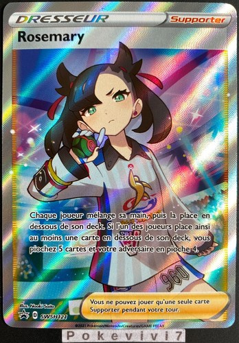 Carte pokemon rosemary swsh121 - carte,