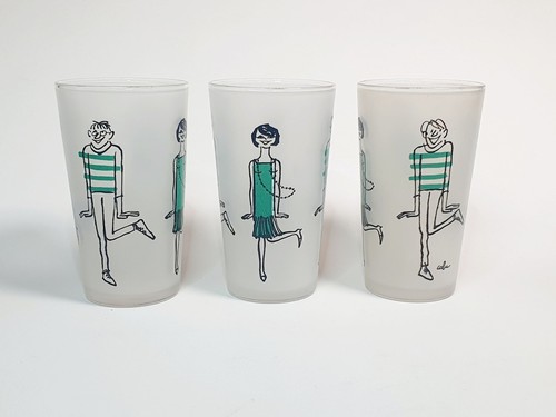 Lot anciens verres cabu - verres,