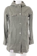 KHUJO Veste mi-saison Dames Veste T EU 36 vert olive-vieux rose-jaune foncé
