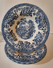 4 ASSIETTES CREUSES ANGLAISES