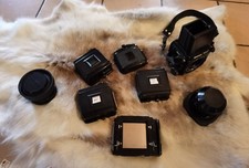 mamiya rz67 pro II Sekkor 110mm f2.8 + Sekkor 65mm f4.5 + 3 back Rz67 + divers 