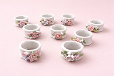 Ensemble 9 ronds de serviette