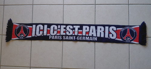 écharpe paris saint - paris, saint-germain