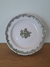 Moustiers , Grand plat rond , Faïence , XVIII°.