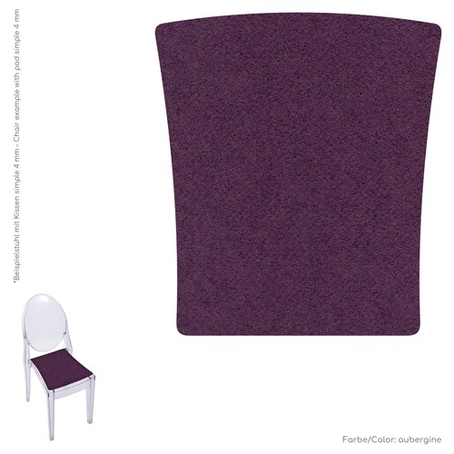 Eco felt seat cushion 4mm - seat,