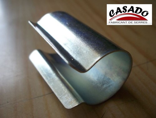 Lot clips acier galva - clips, en