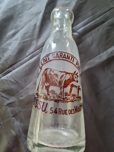 Ancienne bouteille lait - ,