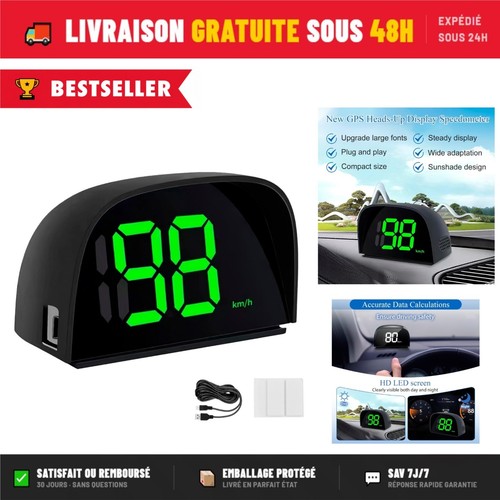 Compteur vitesse gps - vitesse, hud