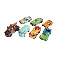 Lot 7 Voitures Disney Pixar Cars 2 Mattel 1:55 Diecast WGP World Grand Prix - BE